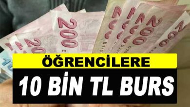 İhtiyaç sahibi öğrencilere 10 bin TL burs desteği!