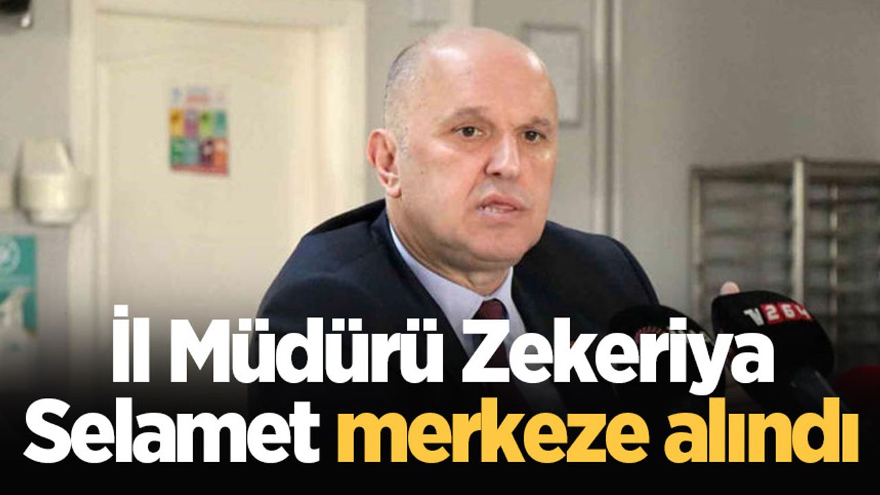 Bakanlıktan Flaş Karar: 10 Ay Önce Atanan Sakarya İl Müdürü Görevden Alındı!